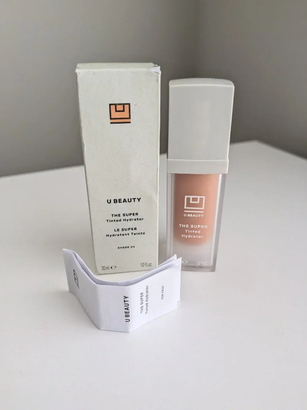 U Beauty The SUPER Tinted Hydrator 30ml Shade 04 Moisturizing Foundation